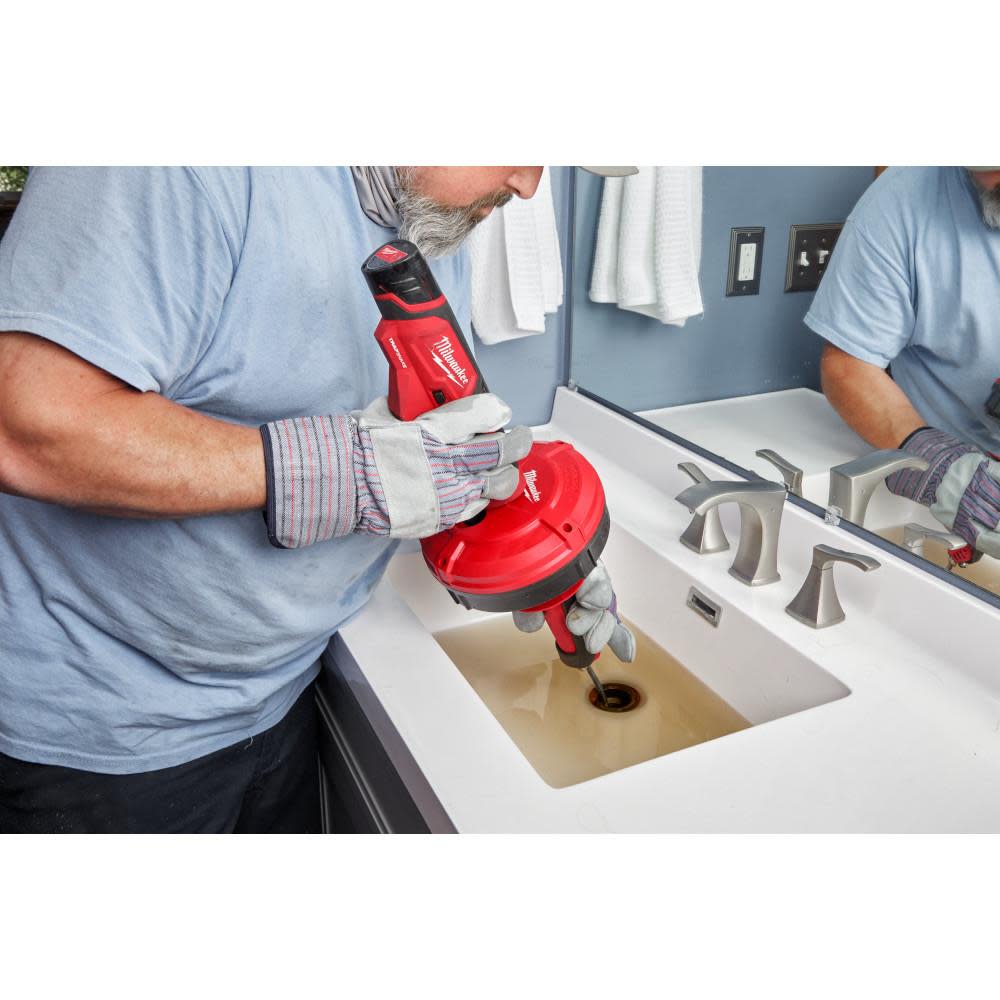 Milwaukee TRAPSNAKE 25 Auger with CABLE DRIVE - Ascmtools