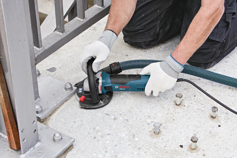 Bosch 5 In. Concrete Surfacing Grinder with Dedicated Dust-Collection Shroud - Ascmtools