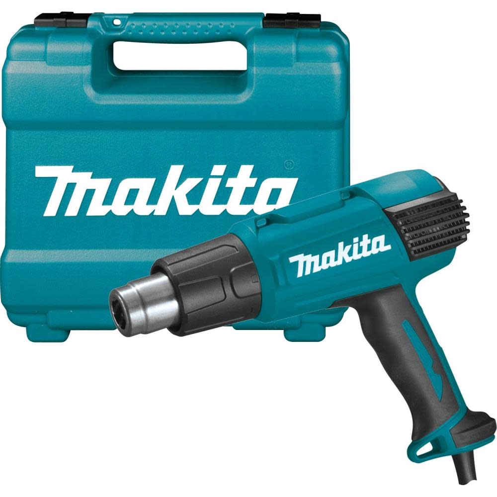 Makita Variable Temperature Heat Gun Kit with LCD Digital Display - Ascmtools