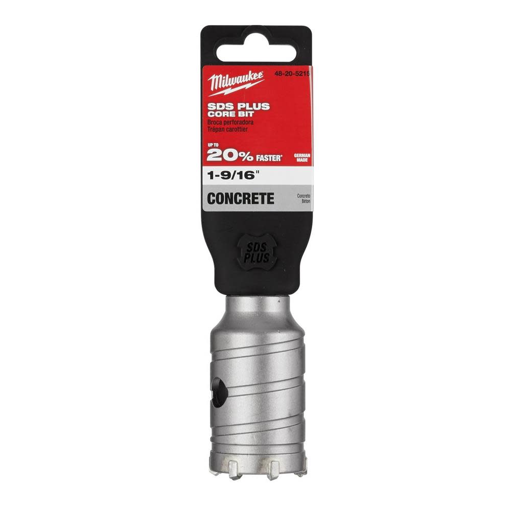 Milwaukee SDS+ Core 1-9/16 In. x 2 In. - Ascmtools
