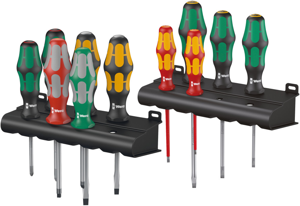 Wera Tools Kraftform XXL 3 All-Round Screwdriver Set 11pc - Ascmtools