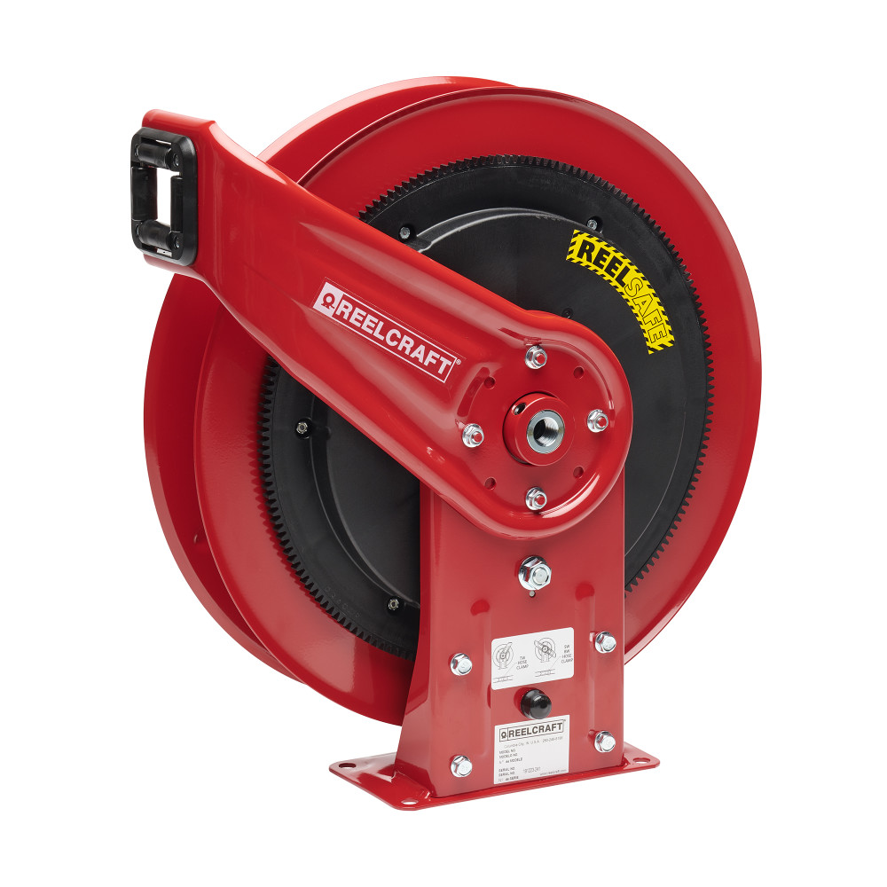 Reelcraft 1/4 in. x 50 ft. REELSAFE Hose Reel - Ascmtools
