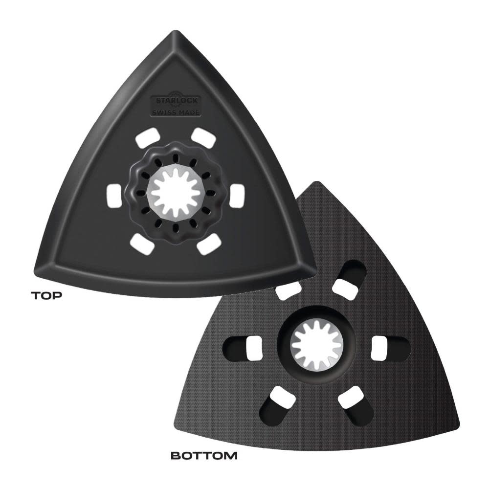 Imperial Blades Starlock 3 1/2″ Oscillating Triangle Sanding Pad 1pc - Ascmtools