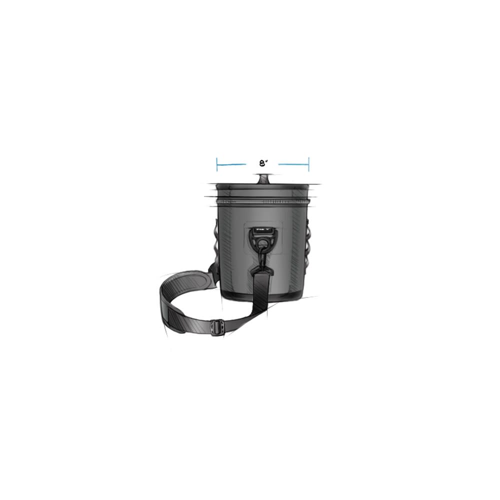 Yeti Charcoal Hopper Flip 8 Soft Cooler - Ascmtools