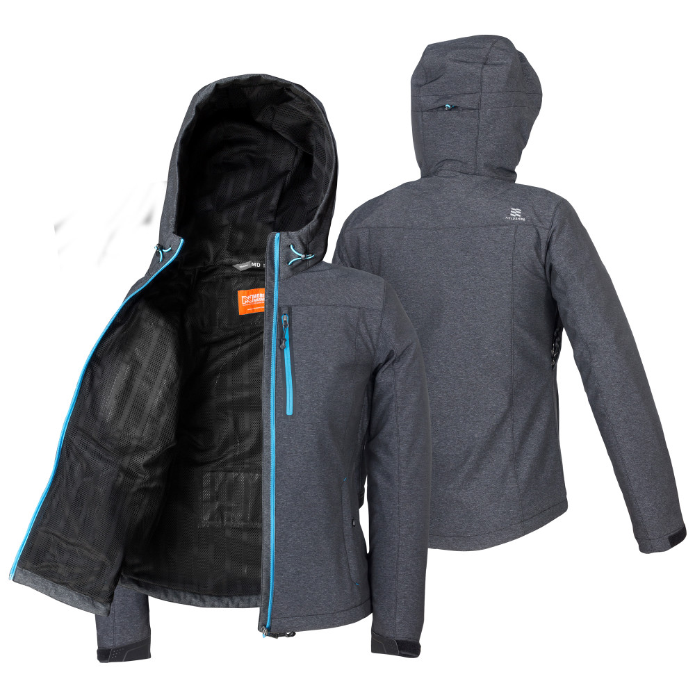 Mobile Warming Adventure Heated Jacket Women’s 7.4 Volt Heather Gray XL - Ascmtools