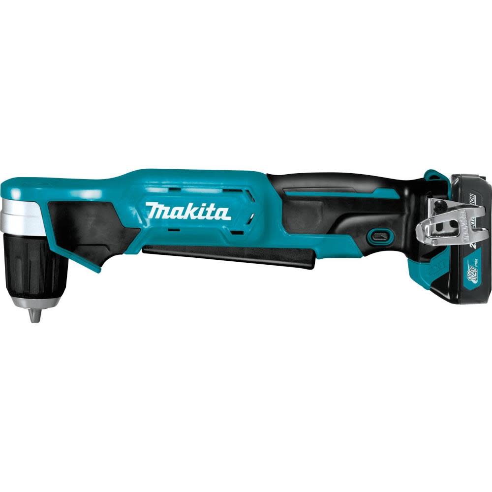 Makita 12V Max CXT Lithium-Ion Cordless 3/8 In. Right Angle Drill Kit (2.0Ah) - Ascmtools