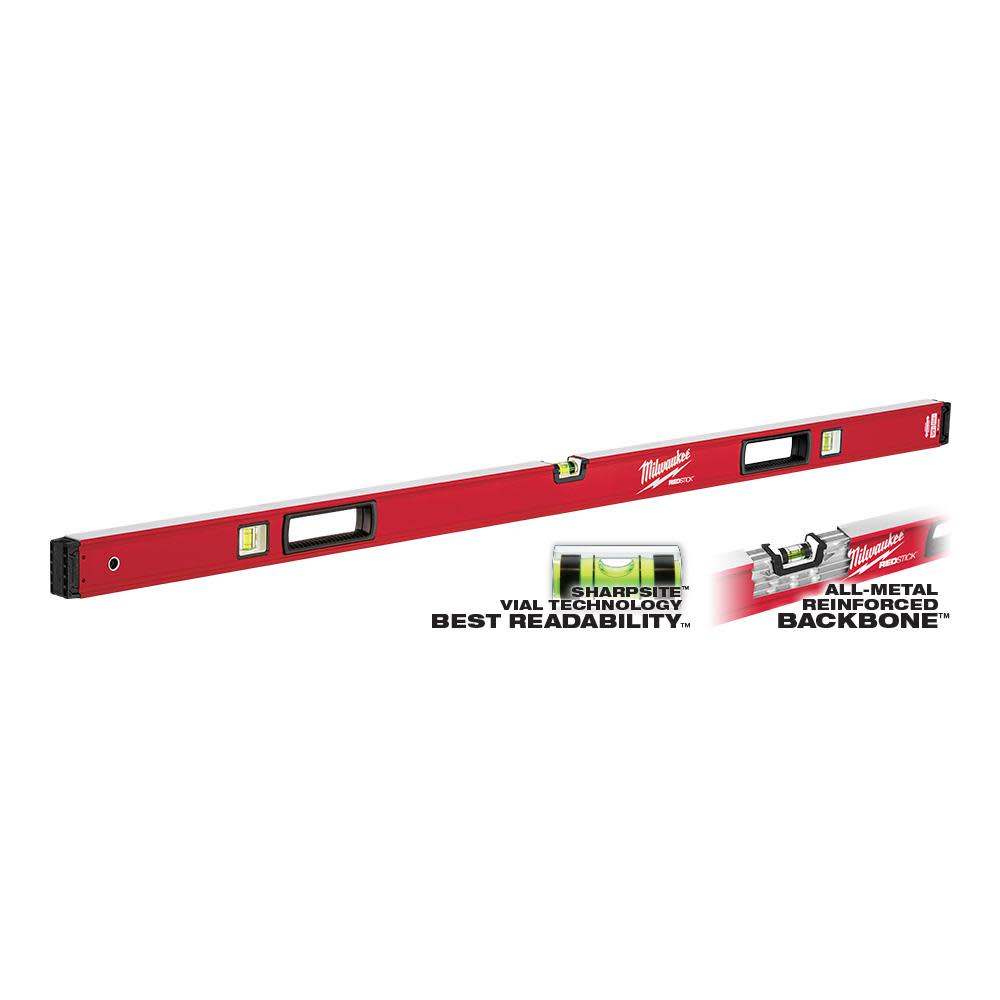 Milwaukee 59 In. REDSTICK Box Level - Ascmtools