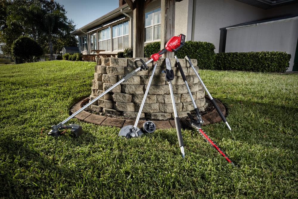 Milwaukee M18 FUEL String Trimmer with QUIK-LOK Hedge Trimmer Attachment - Ascmtools