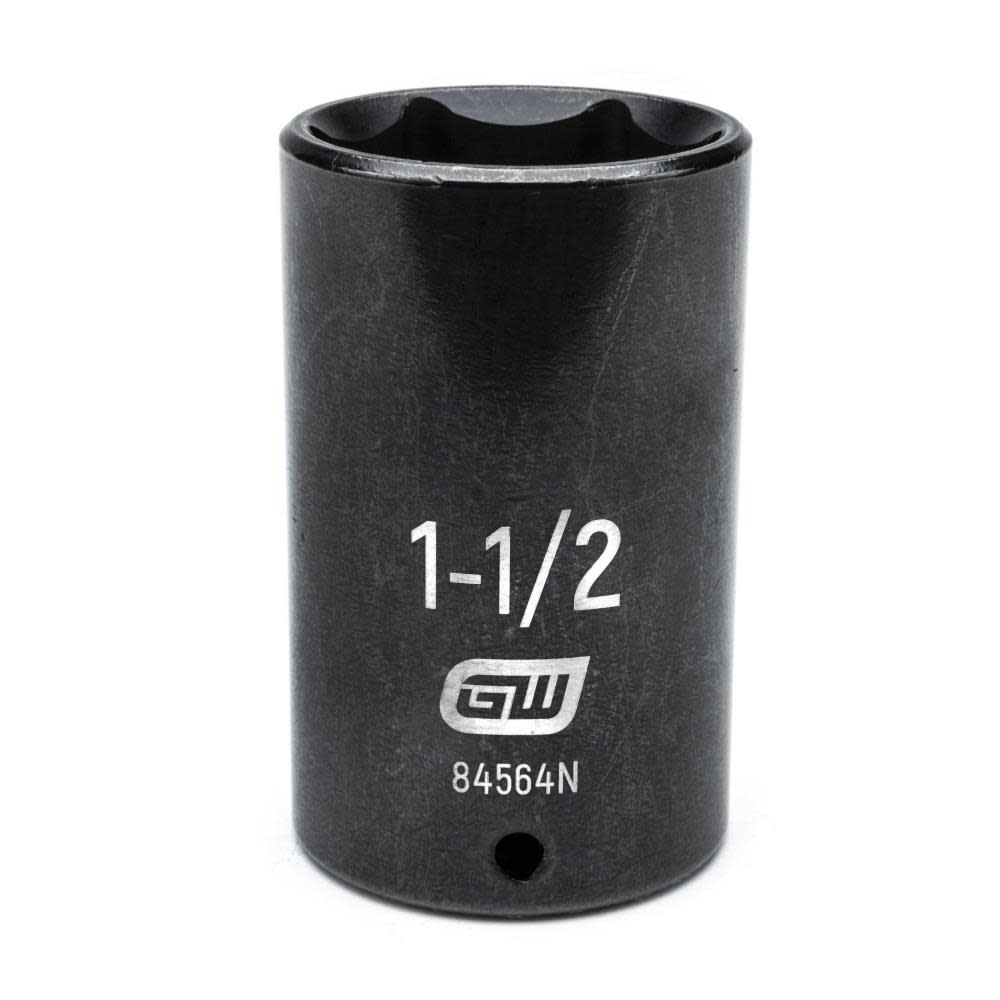 GEARWRENCH 1/2″ Drive 6 Point Deep Impact SAE Socket 1-1/2″ - Ascmtools