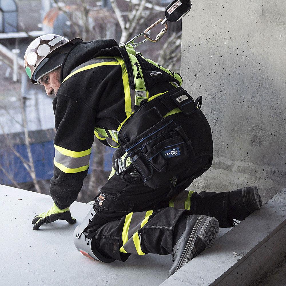 Sellstrom KneePro Ultra Flex III Heavy Duty Protective Knee Pads Grey/Orange Universal Adult Size - Ascmtools