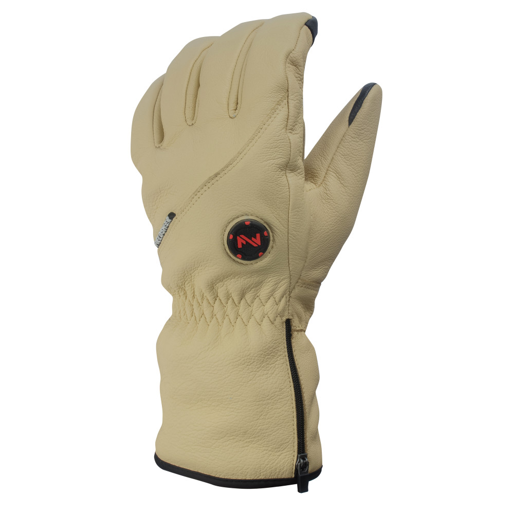 Mobile Warming Ranger Heated Work Gloves Unisex 7.4 Volt Light Tan Medium - Ascmtools