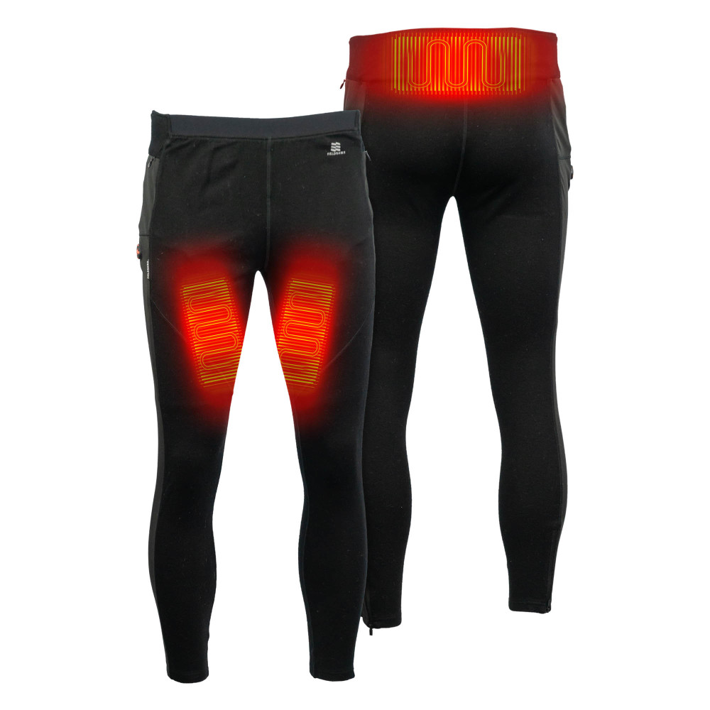 Mobile Warming Merino Heated Baselayer Pant Mens 7.4V Black Medium - Ascmtools