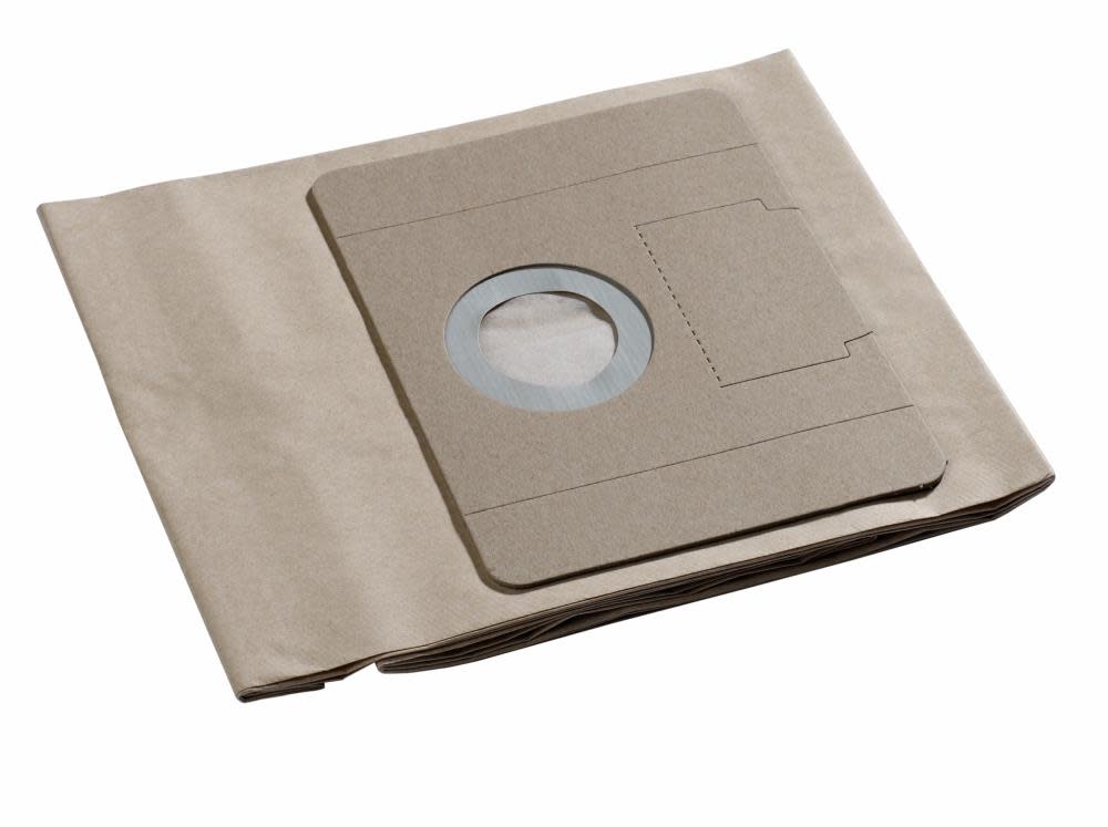 Bosch Paper Dust Bag for 9-Gallon Dust Extractors (5 Pack) - Ascmtools