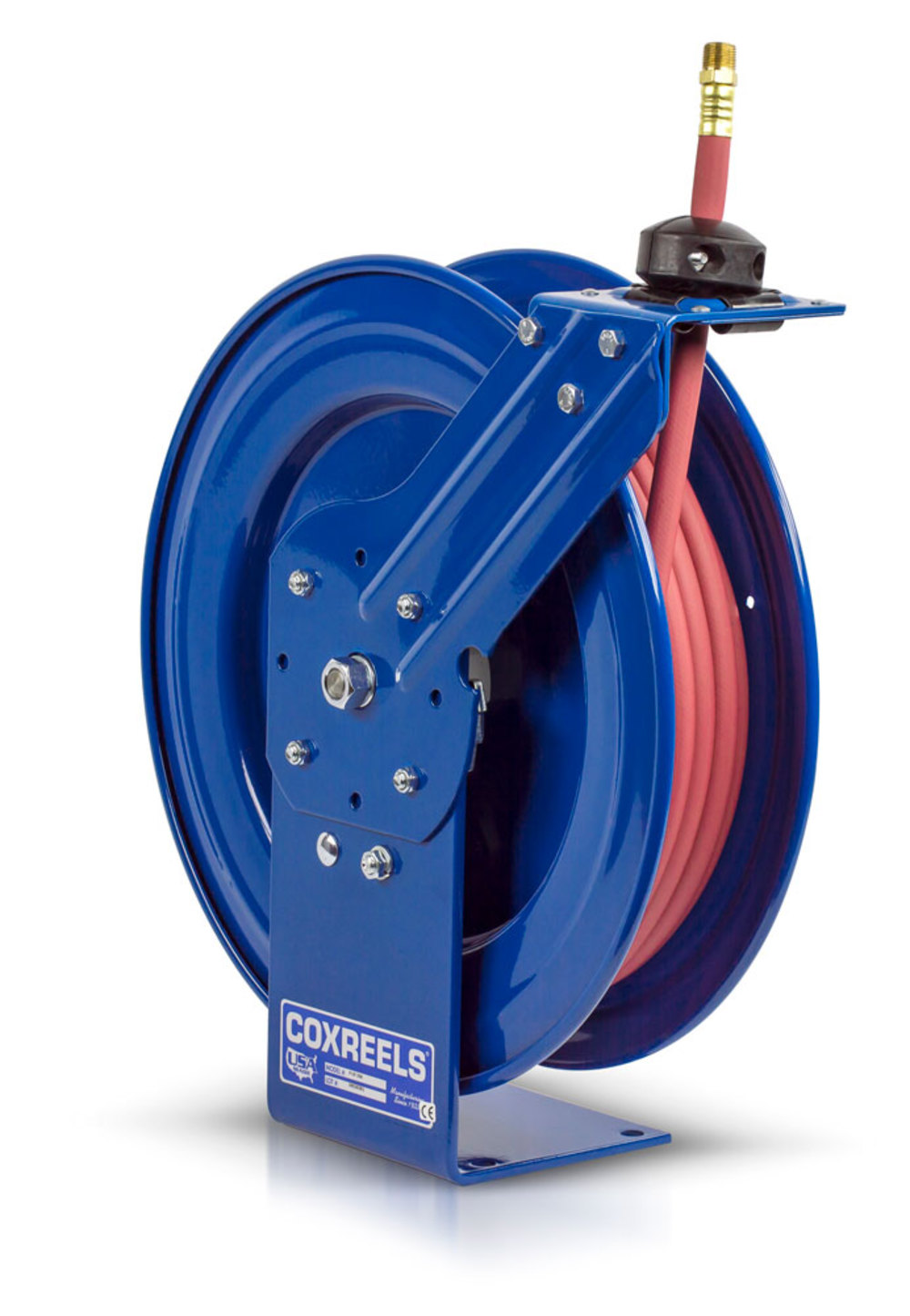 Coxreels 3/8 in x 50 ft Performance Spring Driven Hose Reel 300PSI - Ascmtools