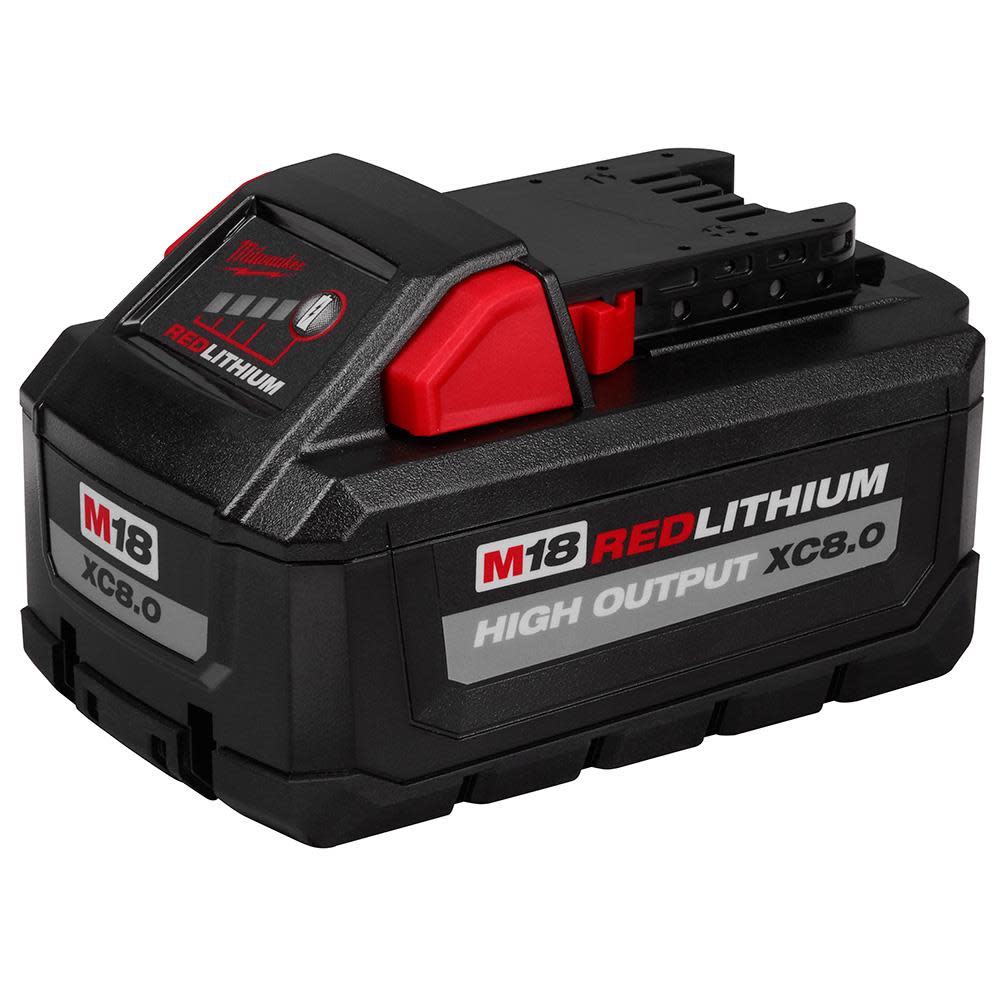 Milwaukee M18 REDLITHIUM HIGH OUTPUT XC8.0 Starter Kit - Ascmtools