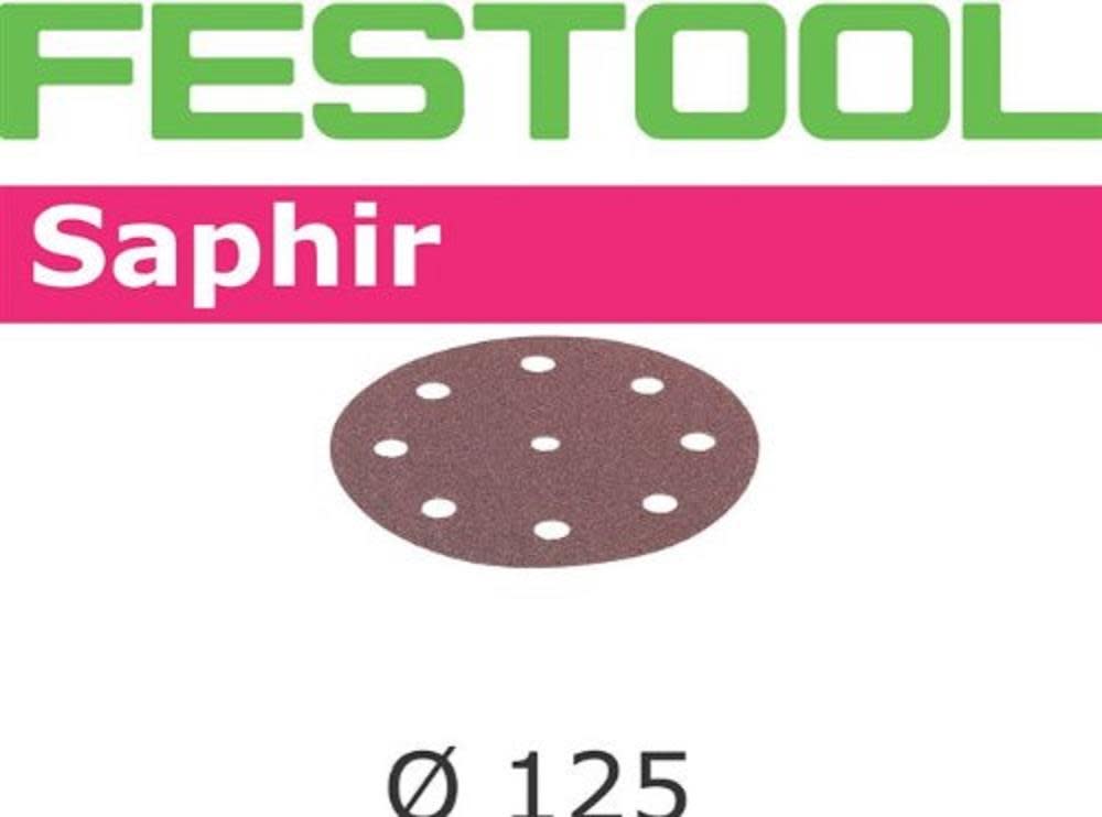 Festool Saphir P36 Grit Abrasives for ES 125 / ETS 125 / ROTEX RO 125 Sanders - Ascmtools