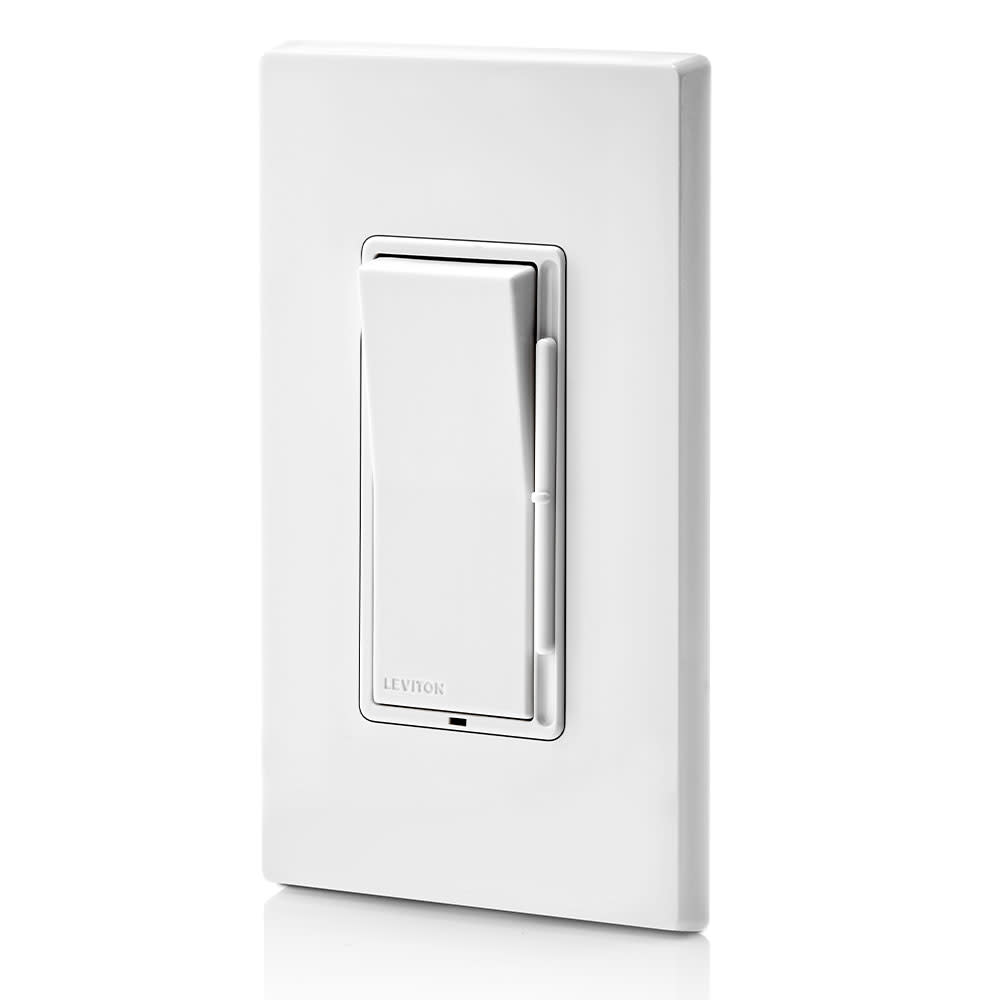 Leviton Decora Slide Dimmer Switch 600W 120V Single-Pole/3-Way Rocker - Ascmtools