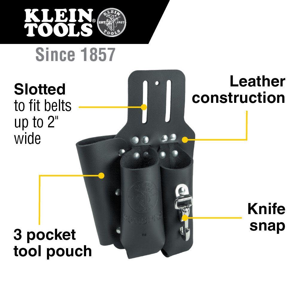 Klein Tools Lineman’s Tool Pouch - Ascmtools