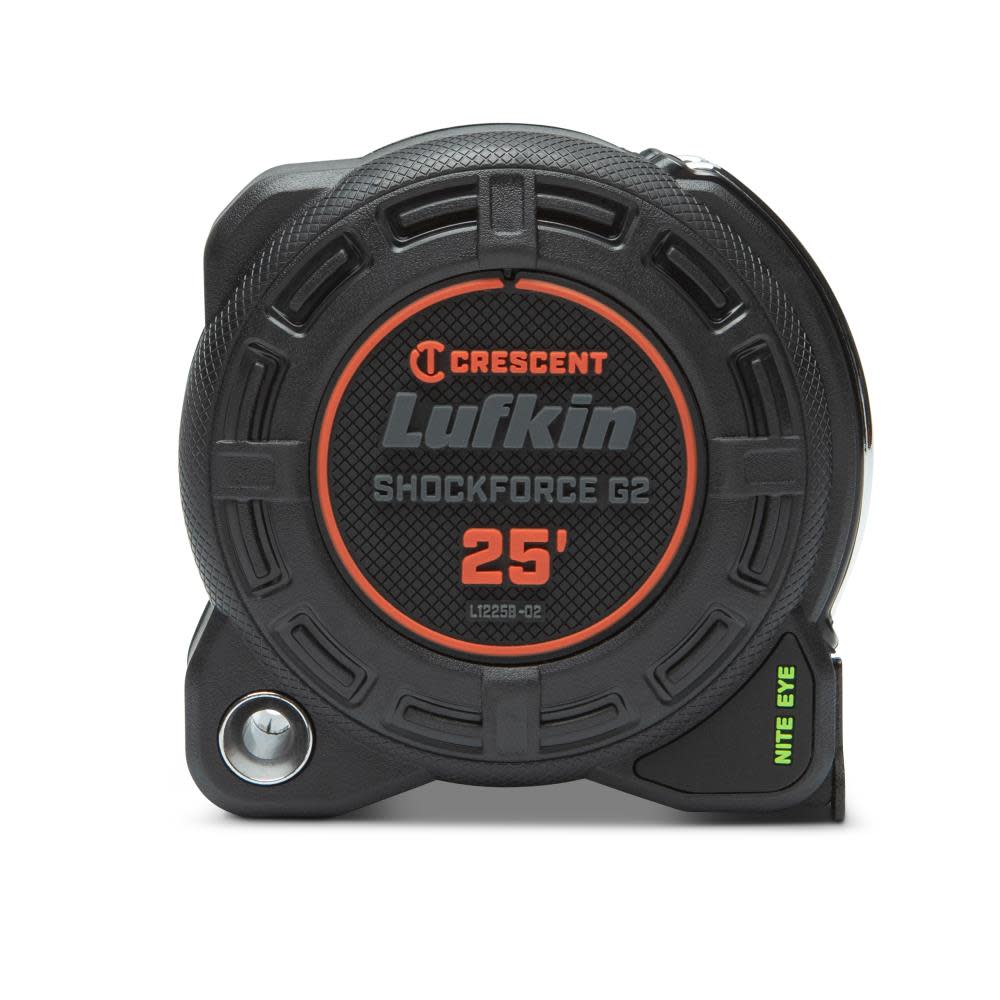 Crescent Shockforce Nite Eye G2 Tape Measure 1 1/4″ x 25′ - Ascmtools