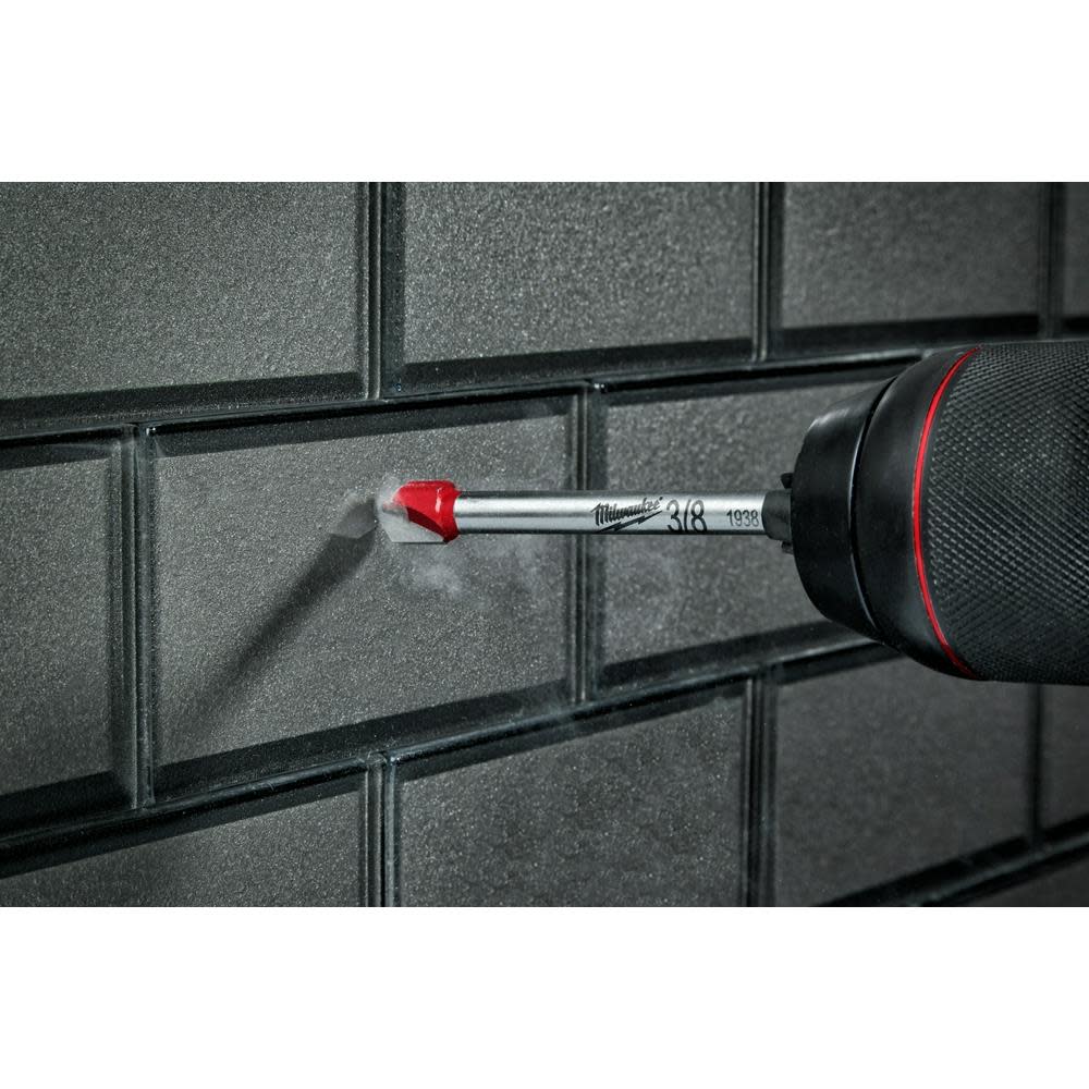 Milwaukee 4 pc Glass and Tile Bit Set - Ascmtools