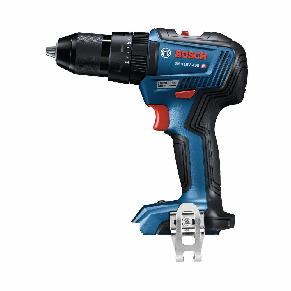 Bosch 18V EC Brushless 1/2 In. Hammer Drill/Driver Bare Tool - Ascmtools