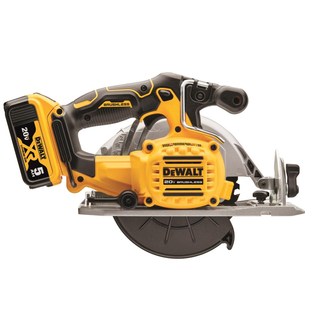 DEWALT 20V MAX 6-1/2 in. Brushless Cordless Circular Saw Kit - Ascmtools