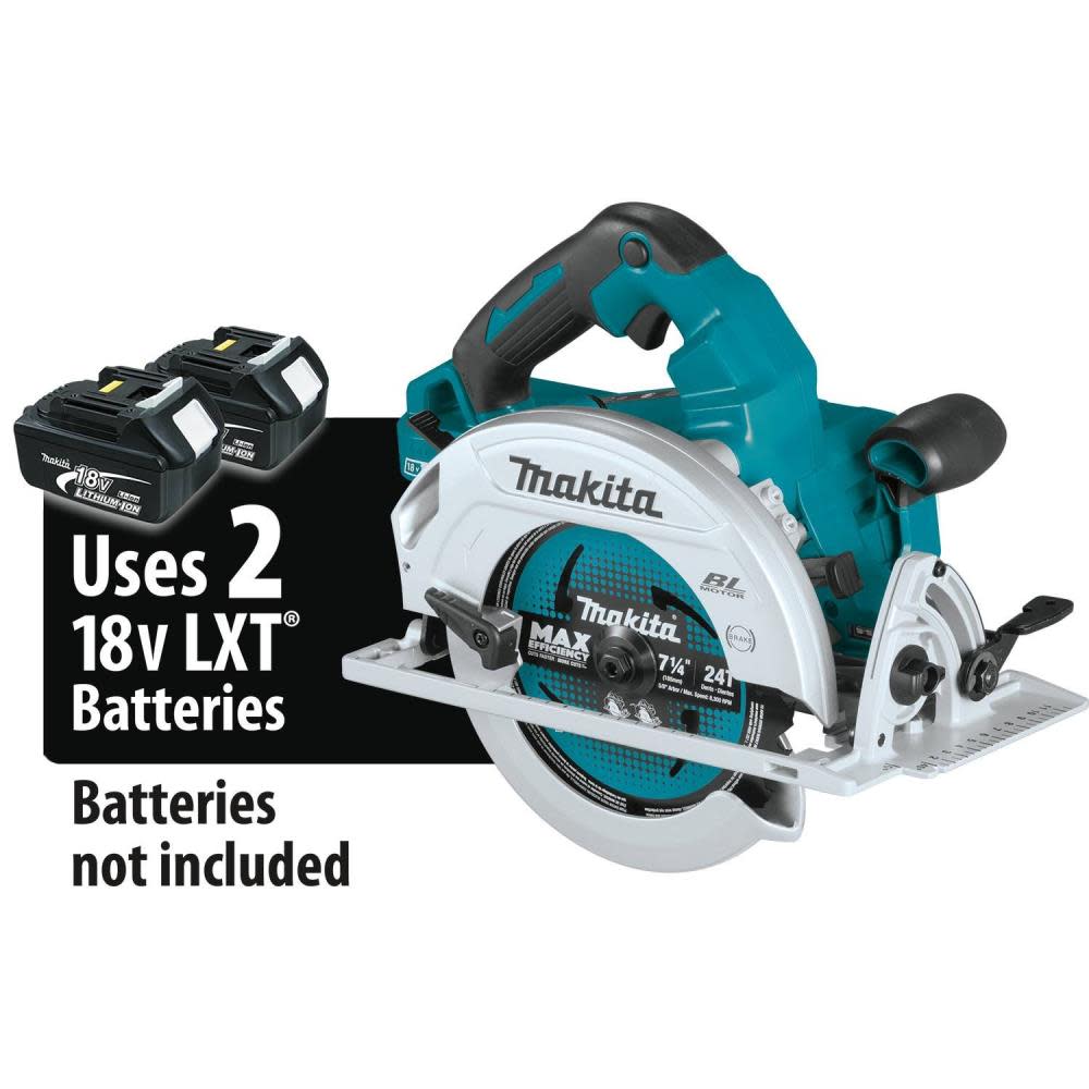Makita 18V X2 LXT 36V 7 1/4 Circular Saw Bare Tool - Ascmtools