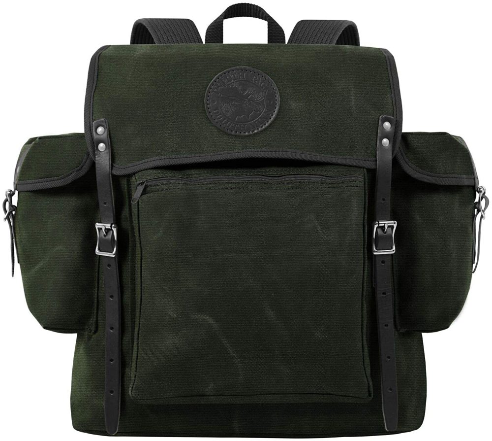 Duluth Pack 32 Liter Capacity Olive Drab Box Style Quiet Rambler Pack - Ascmtools