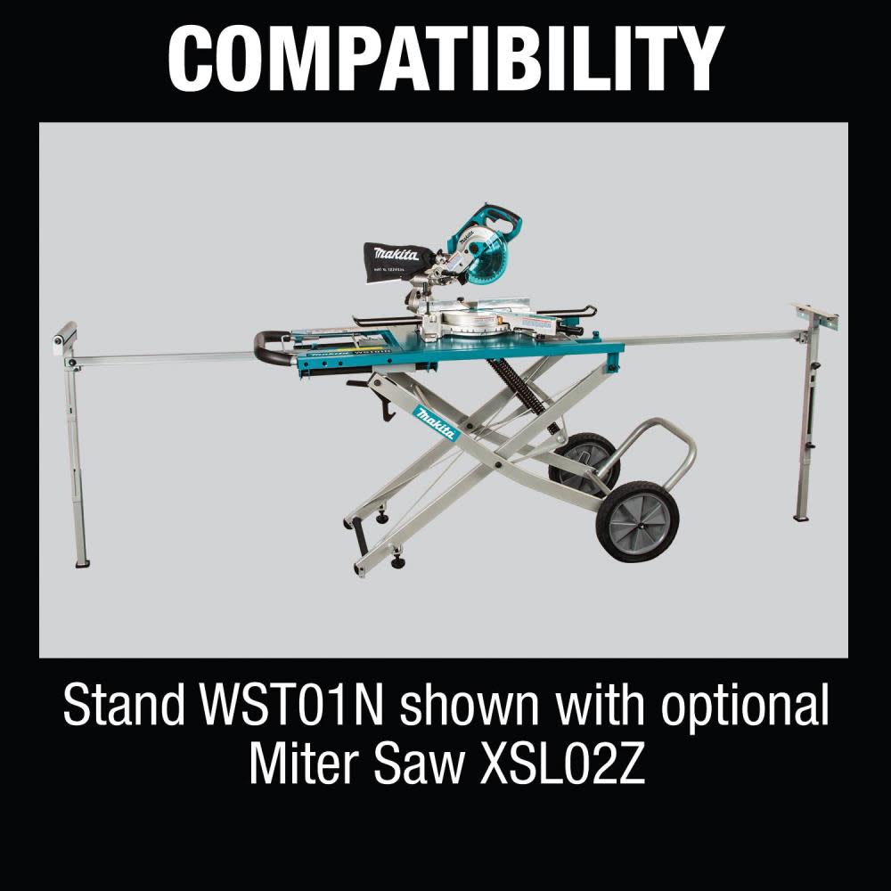 Makita Large Rising Base Miter Saw Stand - Ascmtools