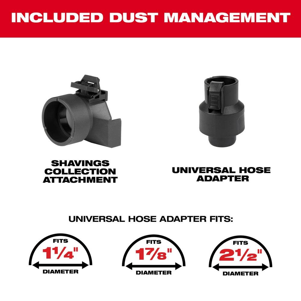 Milwaukee M12 2″ Planer Brushless Bare Tool - Ascmtools