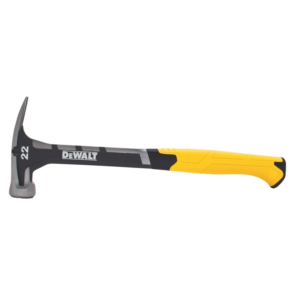 DEWALT 22 Oz. One-Piece Steel Milled Face Hammer - Ascmtools