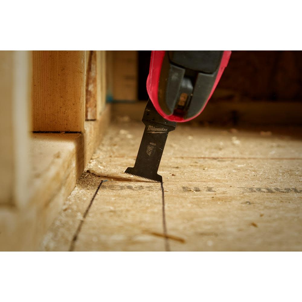 Milwaukee OPEN-LOK 1-3/8″ HCS WOOD BLADES 10PK - Ascmtools