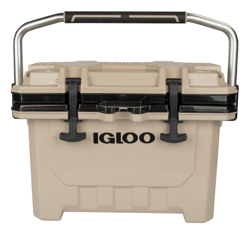 Igloo IMX Cooler River Bottom Tan/Black 24qt - Ascmtools