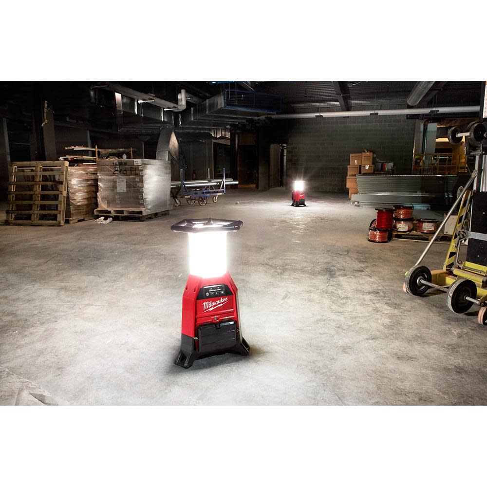 Milwaukee M18 RADIUS Site Light and Charger with ONE-KEY - Ascmtools