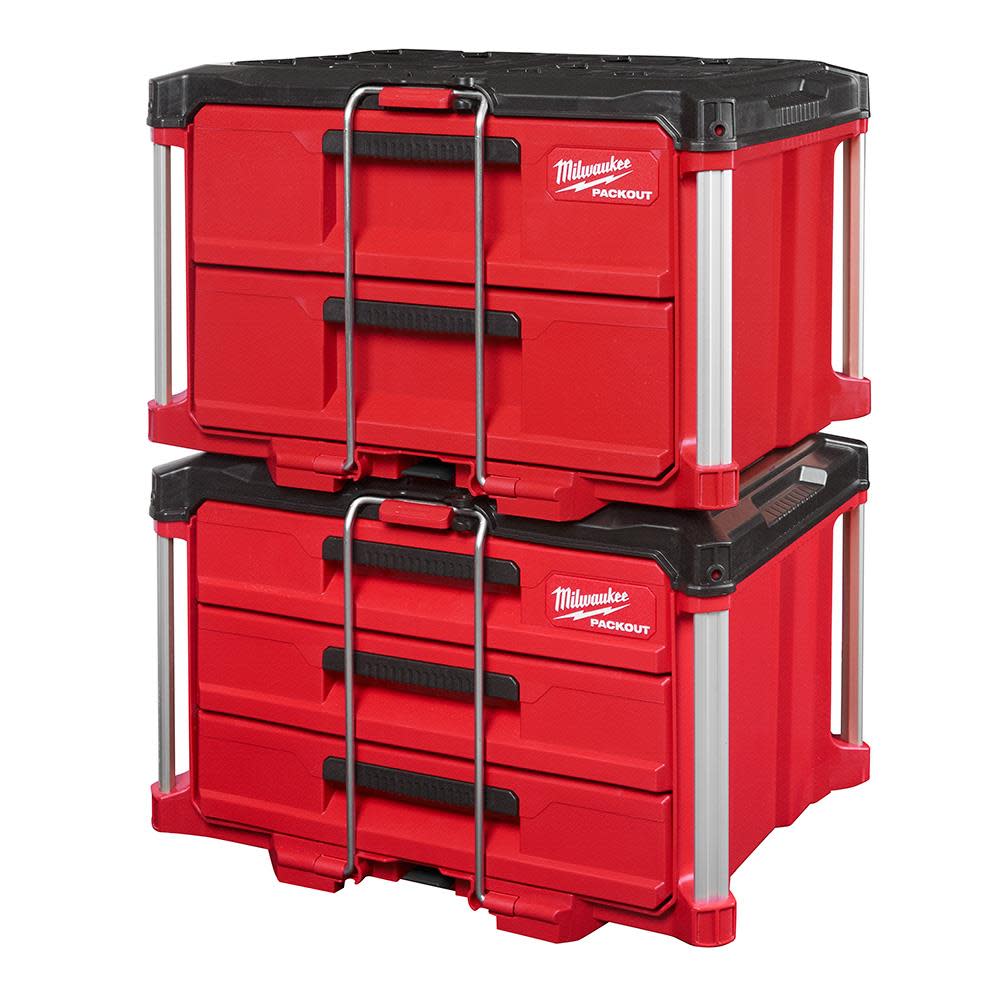 Milwaukee PACKOUT 3-Drawer Tool Box - Ascmtools