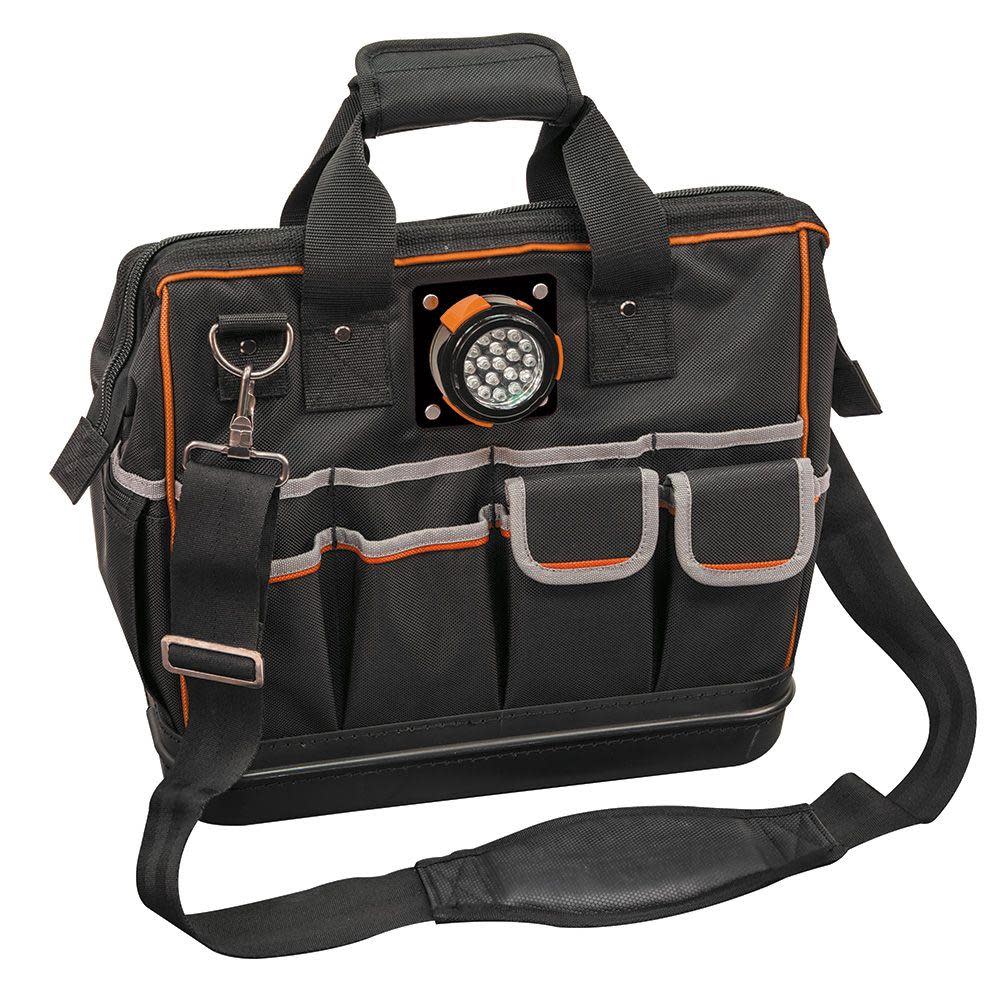 Klein Tools Tradesman Pro Lighted Tool Bag - Ascmtools
