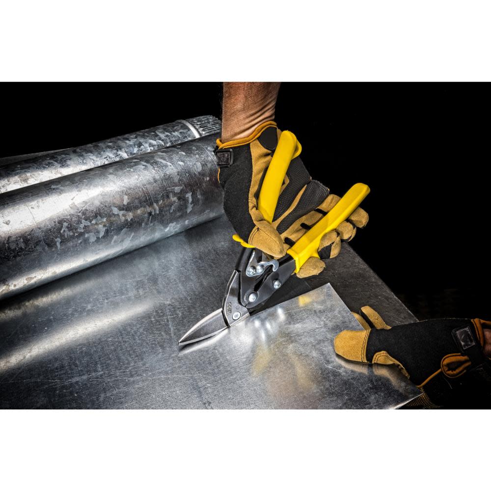 Crescent 9-4/5 In. Offset Straight Aviation Snips - Ascmtools