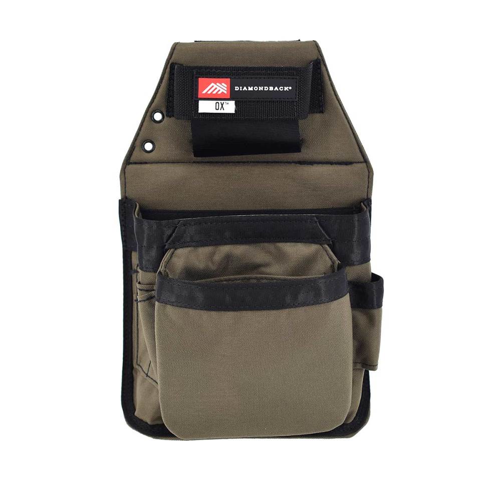 Diamondback Toolbelts Ranger Green Left Side Ox 2.0 Tool Pouch - Ascmtools