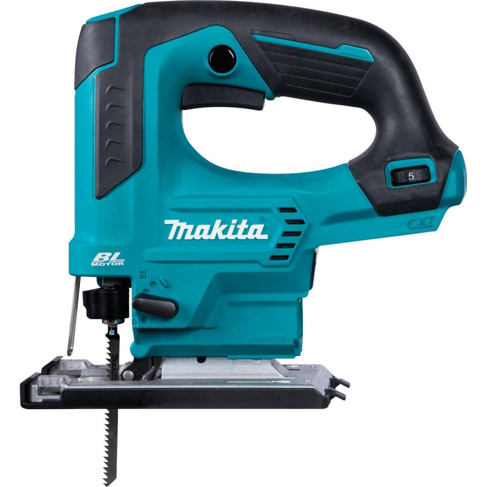 Makita 12V Max CXT Lithium-Ion Brushless Cordless Top Handle Jig Saw Tool Only - Ascmtools