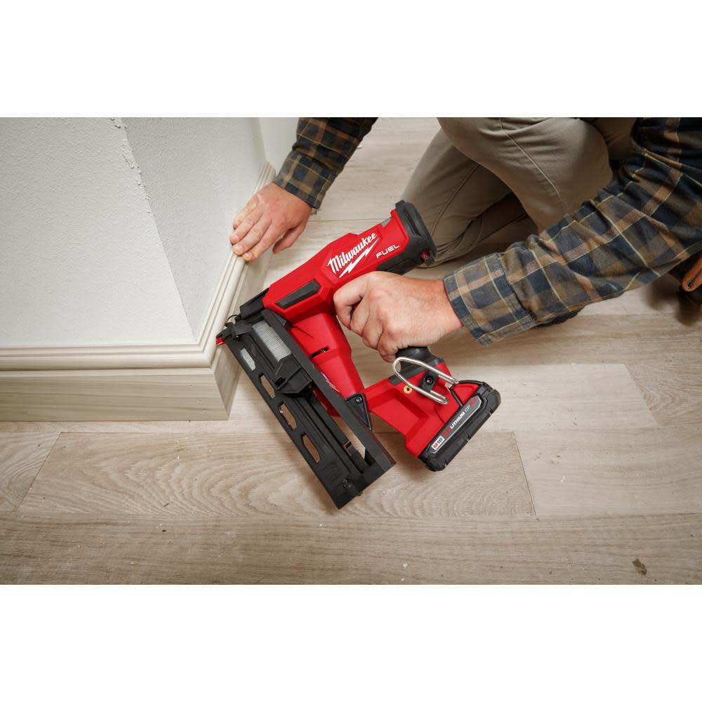 Milwaukee M18 FUEL Angled Finish Nailer 16 Gauge Reconditioned Bare Tool - Ascmtools