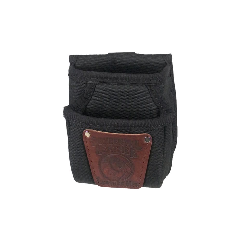 Occidental Leather Black Double Clip On Pouch - Ascmtools