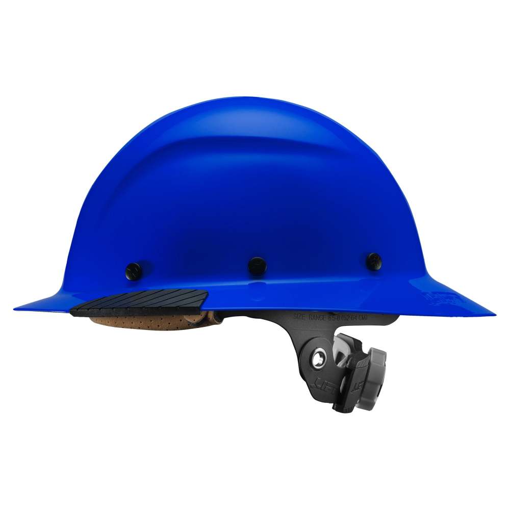 Lift Safety Hard Hat DAX Blue Carbon Fiber Full Brim - Ascmtools