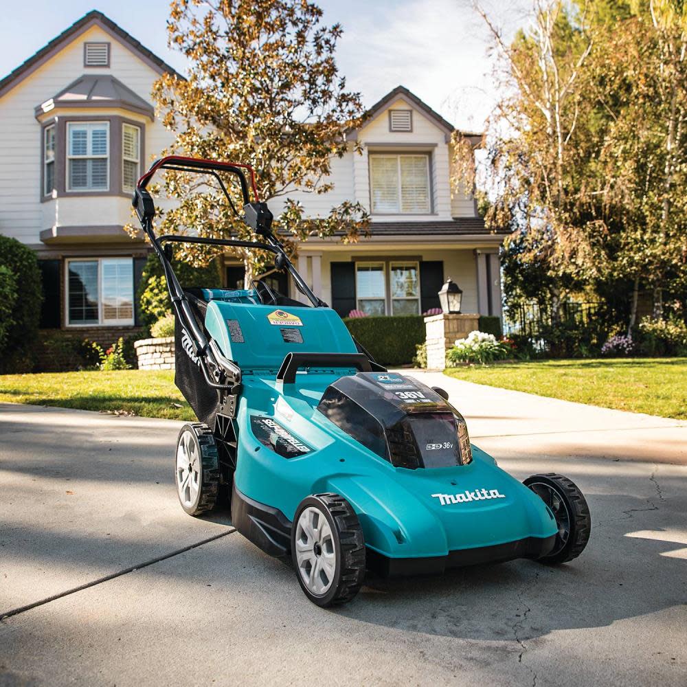 Makita 36V (18V X2) LXT Lawn Mower 21″ Self Propelled Bare Tool - Ascmtools