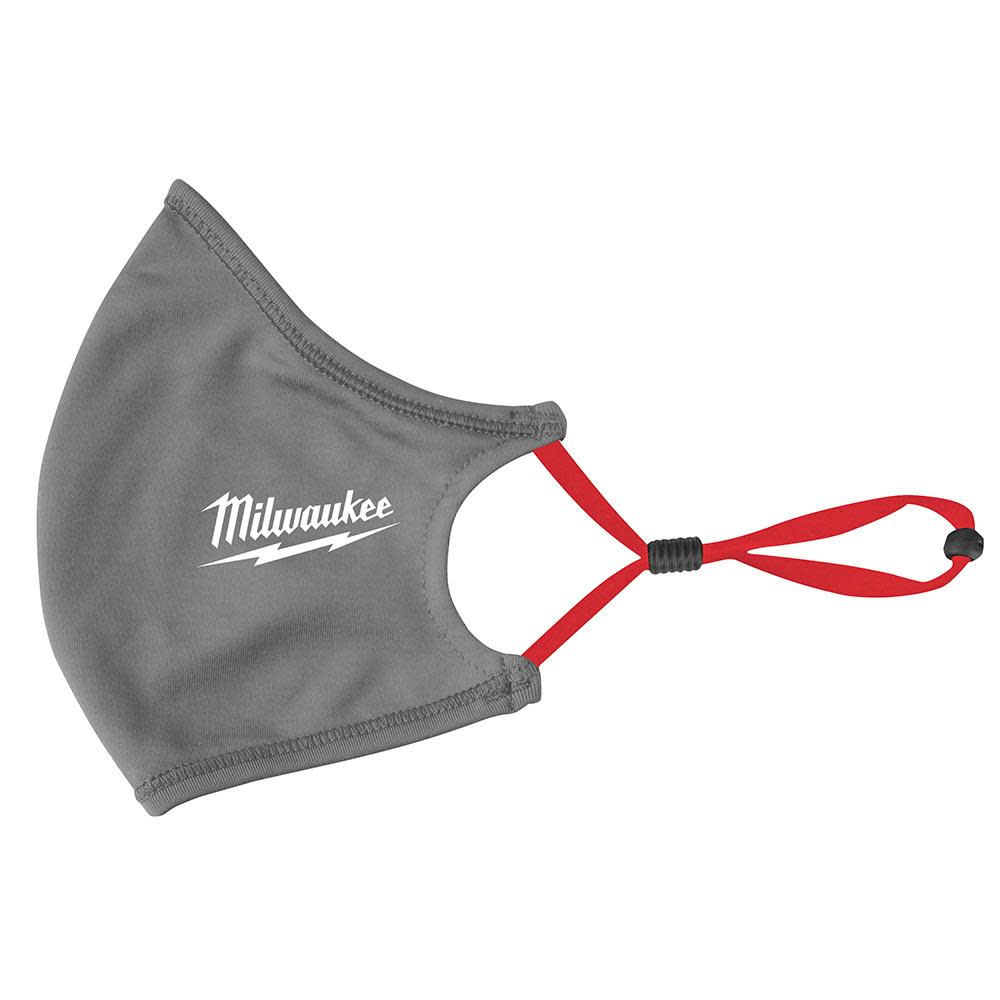 Milwaukee 10PK Gray 2-Layer Face Mask - Ascmtools
