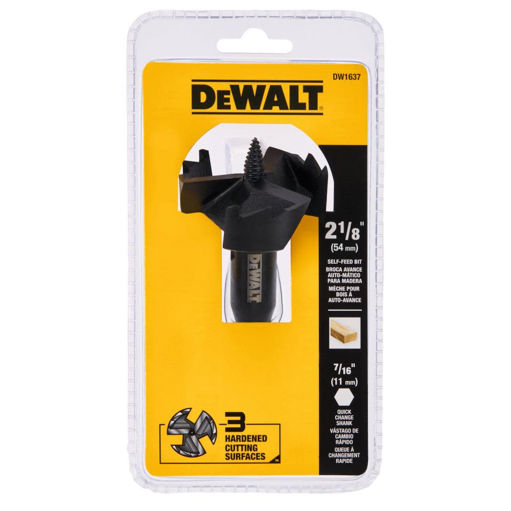 DEWALT 2 1/8″ Self Feed Bit - Ascmtools