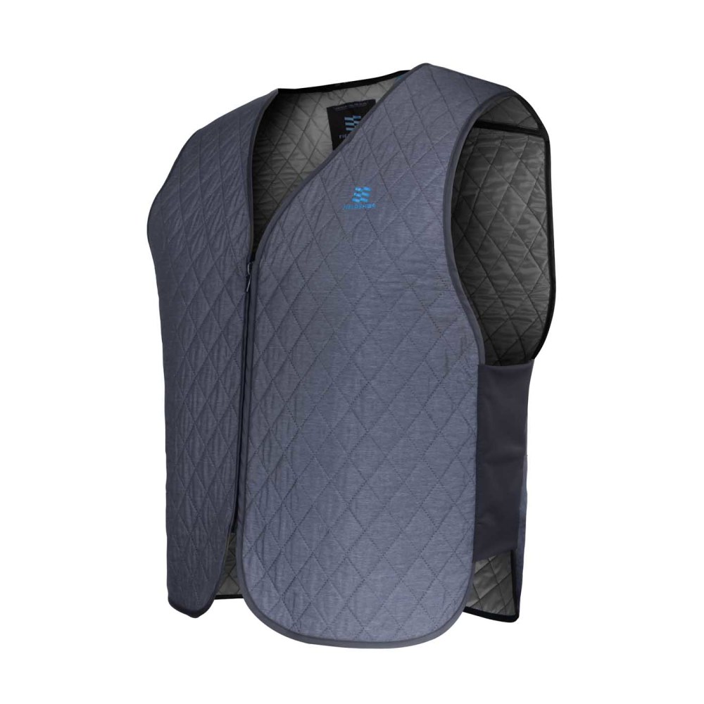 Mobile Cooling Vest Unisex Gray LG - Ascmtools
