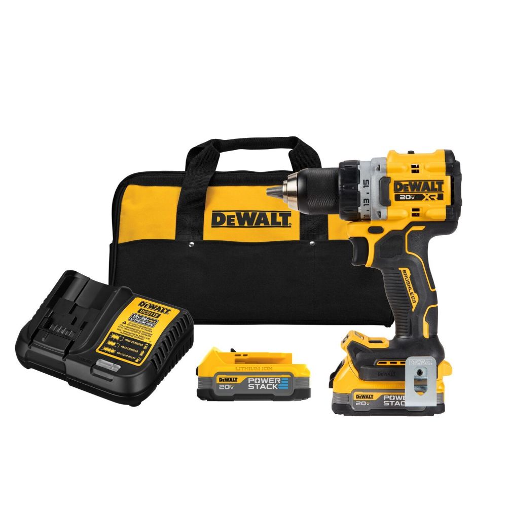 DEWALT 20V MAX* XR Brushless Cordless 1/2 in. Drill/Driver Kit - Ascmtools