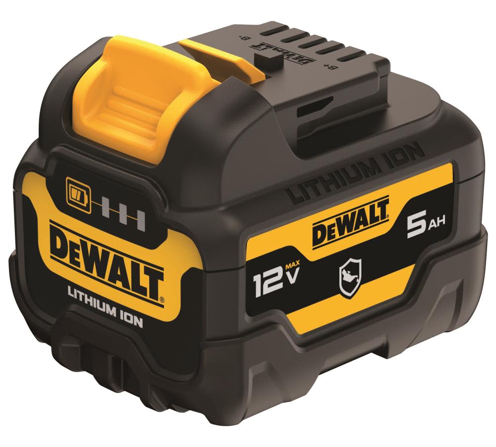 DEWALT 12V MAX 5Ah Battery Oil Resistant - Ascmtools