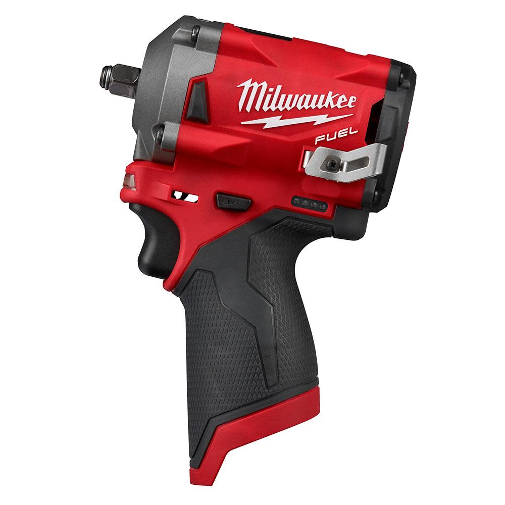 Milwaukee M12 FUEL Stubby 3/8 in. Impact Wrench - Ascmtools