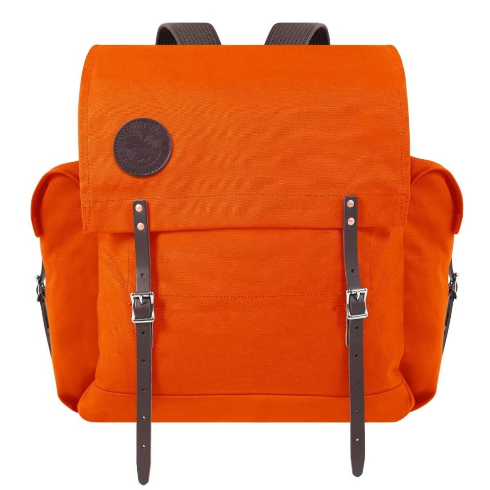 Duluth Pack 34 Liter Capacity Orange Canvas #2 Cruiser Backpack Only - Ascmtools